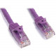 Startech.Com 10ft CAT6 Ethernet Cable - Purple Snagless Gigabit CAT 6 Wire - 100W PoE RJ45 UTP 650MHz Category 6 Network Patch Cord UL/TIA - 10ft Purple CAT6 Ethernet cable delivers Multi Gigabit 1/2.5/5Gbps & 10Gbps up to 160ft - 650MHz - Fluke teste