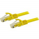 Startech.Com 12ft Yellow Cat6 Patch Cable with Snagless RJ45 Connectors - Cat6 Ethernet Cable - 12 ft Cat6 UTP Cable - 12 ft Category 6 Network Cable for Network Device, Workstation, Hub - First End: 1 x RJ-45 Male Network - Second End: 1 x RJ-45 Male Net