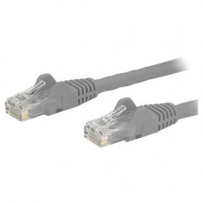 Startech.Com 2ft Gray Cat6 Patch Cable with Snagless RJ45 Connectors - Cat6 Ethernet Cable - 2 ft Cat6 UTP Cable - 2 ft Category 6 Network Cable for Network Device, Workstation, Hub - First End: 1 x RJ-45 Male Network - Second End: 1 x RJ-45 Male Network 