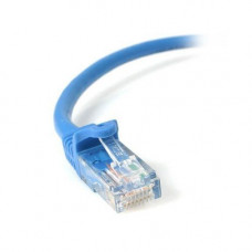 Startech.Com 15ft CAT6 Ethernet Cable - Blue Snagless Gigabit CAT 6 Wire - 100W PoE RJ45 UTP 650MHz Category 6 Network Patch Cord UL/TIA - 15ft Blue CAT6 Ethernet cable delivers Multi Gigabit 1/2.5/5Gbps & 10Gbps up to 160ft - 650MHz - Fluke tested to