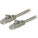 Startech.Com 1ft Gray Cat6 Patch Cable with Snagless RJ45 Connectors - Short Ethernet Cable - 1 ft Cat 6 UTP Cable - 1 ft Category 6 Network Cable for Network Device, Workstation, Docking Station, Desktop Computer - First End: 1 x RJ-45 Male Network - Sec