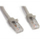 Startech.Com 15ft CAT6 Ethernet Cable - Gray Snagless Gigabit CAT 6 Wire - 100W PoE RJ45 UTP 650MHz Category 6 Network Patch Cord UL/TIA - 15ft Gray CAT6 Ethernet cable delivers Multi Gigabit 1/2.5/5Gbps & 10Gbps up to 160ft - 650MHz - Fluke tested to