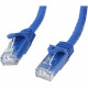 Startech.Com 7ft CAT6 Ethernet Cable - Blue Snagless Gigabit CAT 6 Wire - 100W PoE RJ45 UTP 650MHz Category 6 Network Patch Cord UL/TIA - 7ft Blue CAT6 Ethernet cable delivers Multi Gigabit 1/2.5/5Gbps & 10Gbps up to 160ft - 650MHz - Fluke tested to A