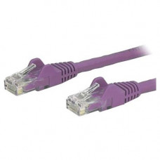 Startech.Com 20ft Purple Cat6 Patch Cable with Snagless RJ45 Connectors - Long Ethernet Cable - 20 ft Cat 6 UTP Cable - 20 ft Category 6 Network Cable for Network Device, Workstation, Hub - First End: 1 x RJ-45 Male Network - Second End: 1 x RJ-45 Male Ne