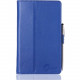 I-Blason Carrying Case (Book Fold) for 7" Tablet - Navy - Polyurethane Leather N7II-1F-NAVY