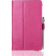 I-Blason Carrying Case (Book Fold) for 7" Tablet - Pink - Polyurethane Leather N7II-1F-PINK