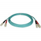 Tripp Lite 10M 10Gb Duplex Multimode 50/125 OM3 LSZH Fiber Optic Patch Cable SC/SC Aqua 33&#39;&#39; 33ft 10 Meter - 32.81ft N806-10M