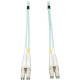 Tripp Lite 4M 10Gb Duplex Multimode 50/125 OM3 Fiber Cable - LC/LC Aqua 13ft - RoHS Compliance N820-04M