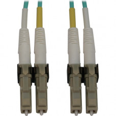 Tripp Lite N820X-07M Fiber Optic Duplex Network Cable - 22.97 ft Fiber Optic Network Cable for Switch, Patch Panel, Network Device - First End: 2 x LC/PC Male Network - Second End: 2 x LC/PC Male Network - 400 Gbit/s - LSZH, OFNR - 50/125 &micro;m - A