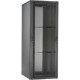 Panduit Net-Access N N8222B Rack Cabinet - For LAN Switch - 42U Rack Height - Floor Standing - Black - Steel - TAA Compliance N8222B