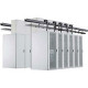 Panduit Net-Access Rack Frame - White - Steel - 2497.83 lb Dynamic/Rolling Weight Capacity - 3000 lb Static/Stationary Weight Capacity N8512WC