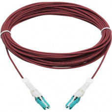 Tripp Lite N822C-10M-MG 400Gb Duplex Multimode 50/125 OM4 Fiber Optic Cable, Magenta, 10 m - 32.81 ft Fiber Optic Network Cable for Network Device, Patch Panel, Network Switch, Transceiver - First End: 2 x CS Male Network - Second End: 2 x CS Male Network
