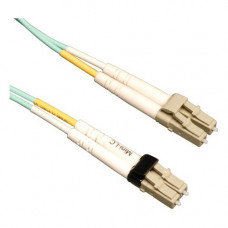 Tripp Lite 10M 10Gb Duplex Multimode 50/125 OM3 LSZH Fiber Optic Patch Cable LC/LC Aqua 33&#39;&#39; 33ft 10 Meter - 32.80 ft Fiber Optic Network Cable for Network Device - First End: 2 x LC Male Network - Second End: 2 x Mini-LC Male Network - Pa