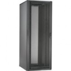 Panduit Net-Access N8512B Rack Cabinet - 45U Rack Height x 19" Rack Width - Floor Standing - Black Powder Coat - 3000 lb Maximum Weight Capacity - 2250 lb Dynamic/Rolling Weight Capacity - TAA Compliance N8512B