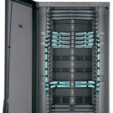 Panduit Net-Access N8512BC Rack Frame - 45U Rack Height - Black - TAA Compliance N8512BC
