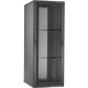 Panduit Net-Access N N8519BC Rack Cabinet - 19" 45U Wide Floor Standing for LAN Switch, Patch Panel - Black - Steel N8519BC