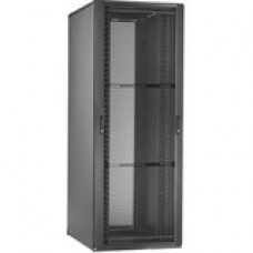 Panduit Net-Access Rack Frame - Black - Steel - 2497.83 lb Dynamic/Rolling Weight Capacity - 3000 lb Static/Stationary Weight Capacity N8512BE