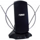 Naxa High Powered Amplified Antenna Suitable For HDTV and ATSC Digital Television - Range - UHF, VHF, FM - 40 MHz, 470 MHz to 230 MHz, 862 MHz - Television, Radio Communication, Indoor - Black NAA308