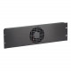 Chief 3U Quiet Single Fan Panels - 1 Fan - 3U - 60 CFMBlack NAF31QBA