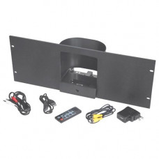 Chief Rack Mount iPod Dock-4U - 4U Wide - Black NAID4BA
