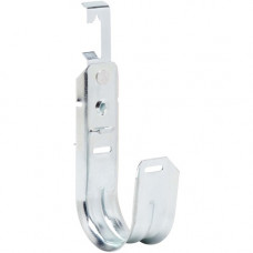 Tripp Lite J-Hook Cable Support - 2", Batwing, Galvanized Steel, 25 Pack - Silver - 25 Pack - Galvanized Steel NCM-JHC20-25