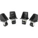Panduit Caster - Black - TAA Compliance NCSTR4