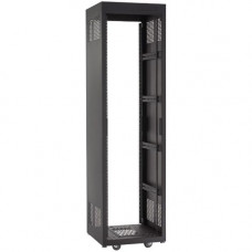 Chief E1-series NE1F4428 Rack Frame - 44U Wide - Black - Steel - 2500 lb x Maximum Weight Capacity - TAA Compliance NE1F4428