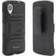I-Blason Prime NEX5-PRIME-BLACK Carrying Case (Holster) Smartphone - Black - Silicone - Swivel Clip NEX5-PRIME-BLACK