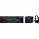 Naxa 4-in-One Professional Gaming Combo - PVC - Black, Blue NG-5000A