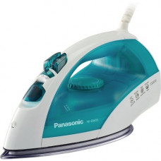 Panasonic NI-E665S Clothes Iron - Stainless Steel Sole Plate - 7.10 fl oz Reservoir Capacity - 1600 W - Blue, White NI-E665S