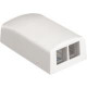 Panduit NK2BXIG-A Mounting Box - 2 x Socket(s) - International Gray - TAA Compliance NK2BXIG-A