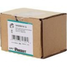 Panduit Network Connector - 25 Pack - 1 x RJ-45 - Black NK5E88MBL-Q