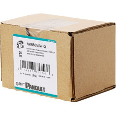 PANDUIT NetKey Cat.6 UTP Jack Module - RJ-45 - TAA Compliance NK688MBL-Q