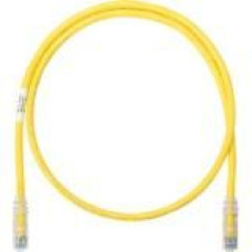 Panduit NetKey Cat.6a F/UTP Patch Network Cable - 3 ft Category 6a Network Cable for Network Device - First End: 1 x RJ-45 Male Network - Second End: 1 x RJ-45 Male Network - Patch Cable - Clear, Yellow - 1 Pack NK6APC3YL