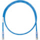 Panduit NetKey Cat.6 UTP Patch Network Cable - Category 6 for Network Device - Patch Cable - 2 ft - 1 x RJ-45 Male Network - 1 x RJ-45 Male Network - Blue - TAA Compliance NK6PC2BUY