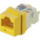 Panduit Cat.6 Network Connector - 1 Pack - RJ-45 - Yellow - TAA Compliance NK6TMYL