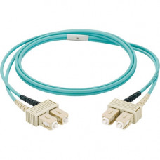 Panduit NetKey Duplex Fiber Optic Patch Network Cable - 9.84 ft Fiber Optic Network Cable for Network Device - First End: 2 x SC Male Network - Second End: 2 x SC Male Network - Patch Cable - Orange NKFP523RSSSM003