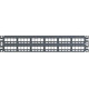 Panduit NetKey 48 Port Modular Patch Panel - 48 x RJ-45 - 48 Port(s) - 48 x RJ-45 - 48 x RJ-11 - 19" Wide - Rack-mountable - TAA Compliance NKPP48FMY