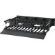 Panduit NM2 Horizontal Cable Manager - 2U Rack Height - 19" Panel Width - RoHS, TAA Compliance NM2