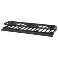 Panduit NetManager High Capacity Horizontal Cable Manager - 1 Pack - 1U Rack Height - 19" Panel Width - RoHS, TAA Compliance NMF1