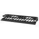 Panduit NetManager High Capacity Horizontal Cable Manager - 1 Pack - 1U Rack Height - 19" Panel Width - RoHS, TAA Compliance NMF1