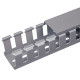 PANDUIT 6.56ft Panduct Type NNC - Halogen Free Metric Wiring Duct - Light Gray - 2 Pack - TAA Compliance NNC25X25LG2