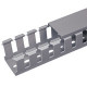 PANDUIT 6.56ft Panduct Type NNC - Halogen Free Metric Wiring Duct - Light Gray - 2 Pack - TAA Compliance NNC37X50LG2
