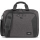 Solo Voyage Carrying Case (Briefcase) for 15.6" Notebook - Gray, Black - Damage Resistant, Scuff Resistant, Scratch Resistant - Checkpoint Friendly - Shoulder Strap, Luggage Strap, Handle - 5.5" Height x 12.8" Width x 17" Depth NOM301-
