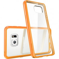 I-Blason Galaxy Note 5 Halo Scratch Resistant Hybrid Clear Case - For Smartphone - Clear, Orange - Scratch Resistant, Slip Resistant, Damage Resistant, Impact Resistant NOTE5-HALO-OR