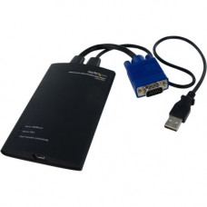 Startech.Com KVM Console to USB 2.0 Portable Laptop Crash Cart Adapter - Notebook Netbook Crash cart adapter - Compact - KVM to USB Notebook Portable KVM Console - Type A Female USB - RoHS, TAA Compliance NOTECONS01