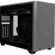 Cooler Master NR200P MAX NR200P-MCNN85-SL0 Computer Case - Mini-tower - Black, Gray - Steel, Mesh, ABS Plastic, Tempered Glass, Galvanized Cold Rolled Steel (SGCC) - 4 x Bay - 1 x 850 W - Power Supply Installed - Mini ITX Motherboard Supported - 5 x Fan(s