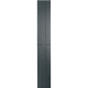 Panduit Vertical Cable Manager Accessory - Aluminum - Black - 45U Rack Height - 1 Pack - 80.6" Height - 0.4" Width - 0.3" Depth - TAA Compliance NREPB1