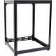 Chief 15U, 20" Deep S2 Series Rack - 15U Wide Floor Standing, Wall Mountable - Black - 600 lb x Maximum Weight Capacity NS2F1520