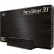 Vantec NexStar 3.1 NST-370A31-BK Drive Enclosure Serial ATA/600 - USB 3.1 Host Interface External - Black - 1 x 3.5" Bay - Aluminum, Plastic NST-370A31-BK